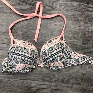 Patterned Victoria’s Secret swim top